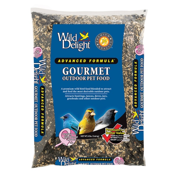 Wild Delight Wild Delight Gourmet Assorted Species Sunflower Seeds Wild Bird Food 8 lb 368080 - main